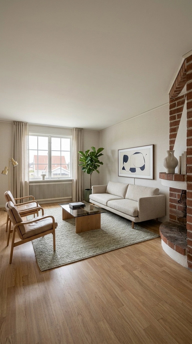 Scandinavian Living Room design — interior photo by GenRoom AI