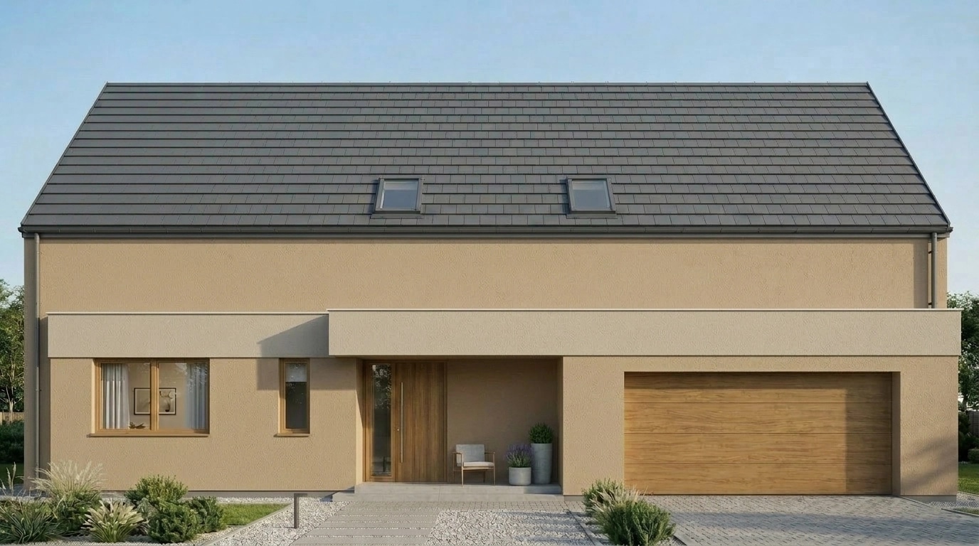 Scandinavian Facade Facade design — facade photo by GenRoom AI