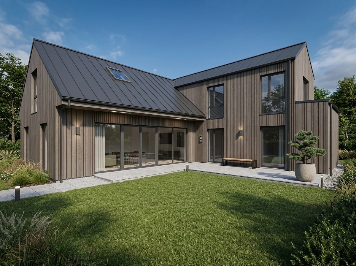Scandinavian Facade Facade design — facade photo by GenRoom AI