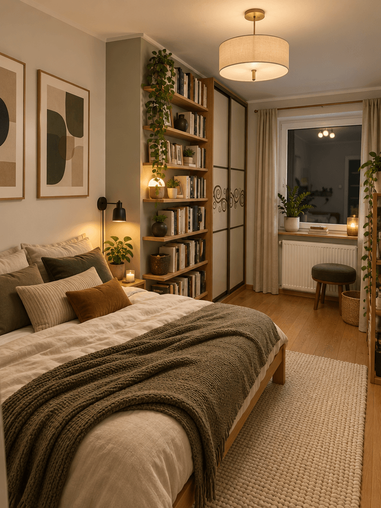 Contemporary Bedroom design — interior photo by GenRoom AI