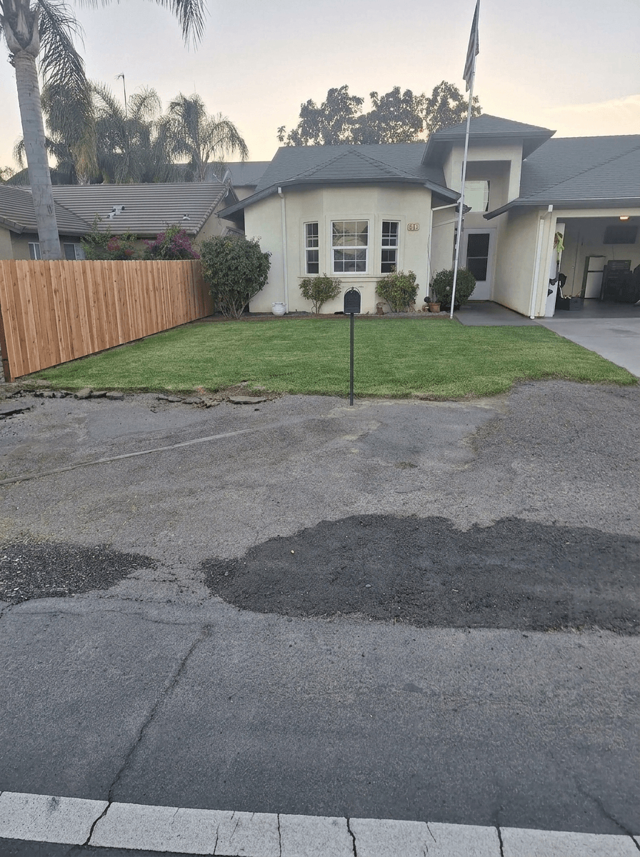 Yard design in no_style style — photo by GenRoom AI