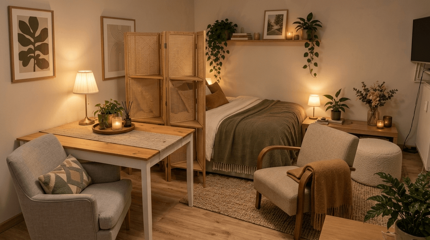 Contemporary Bedroom design — interior photo by GenRoom AI
