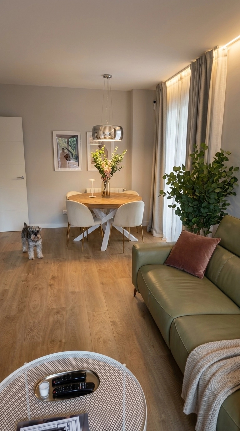 Interior design in Contemporary style — Living Room by GenRoom AI