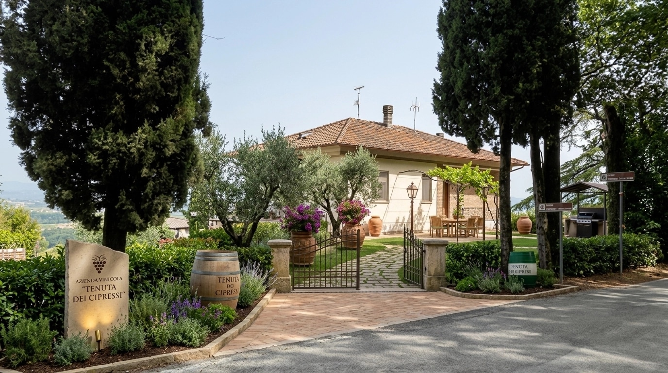 Landscape design in Mediterranean Yard style — Yard by GenRoom AI