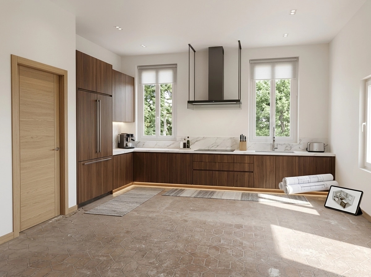 Contemporary Kitchen design — interior photo by GenRoom AI