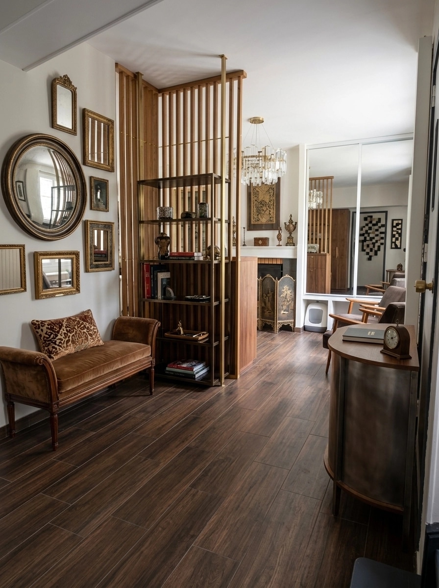 Interior design in Eclectic style — lobby by GenRoom AI