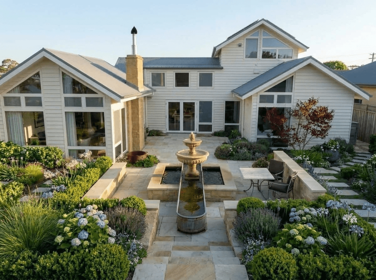 Yard design in no_style style — photo by GenRoom AI