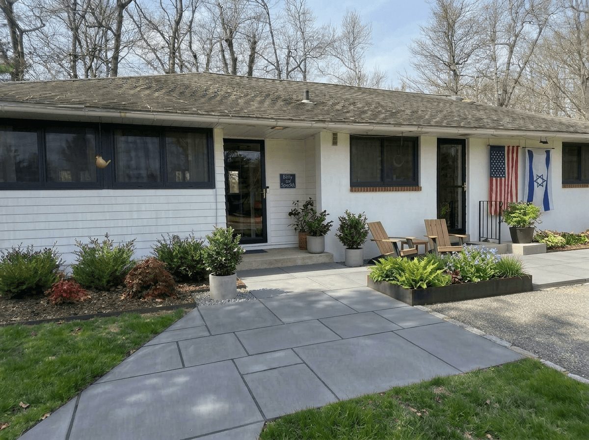 Yard design in no_style style — photo by GenRoom AI