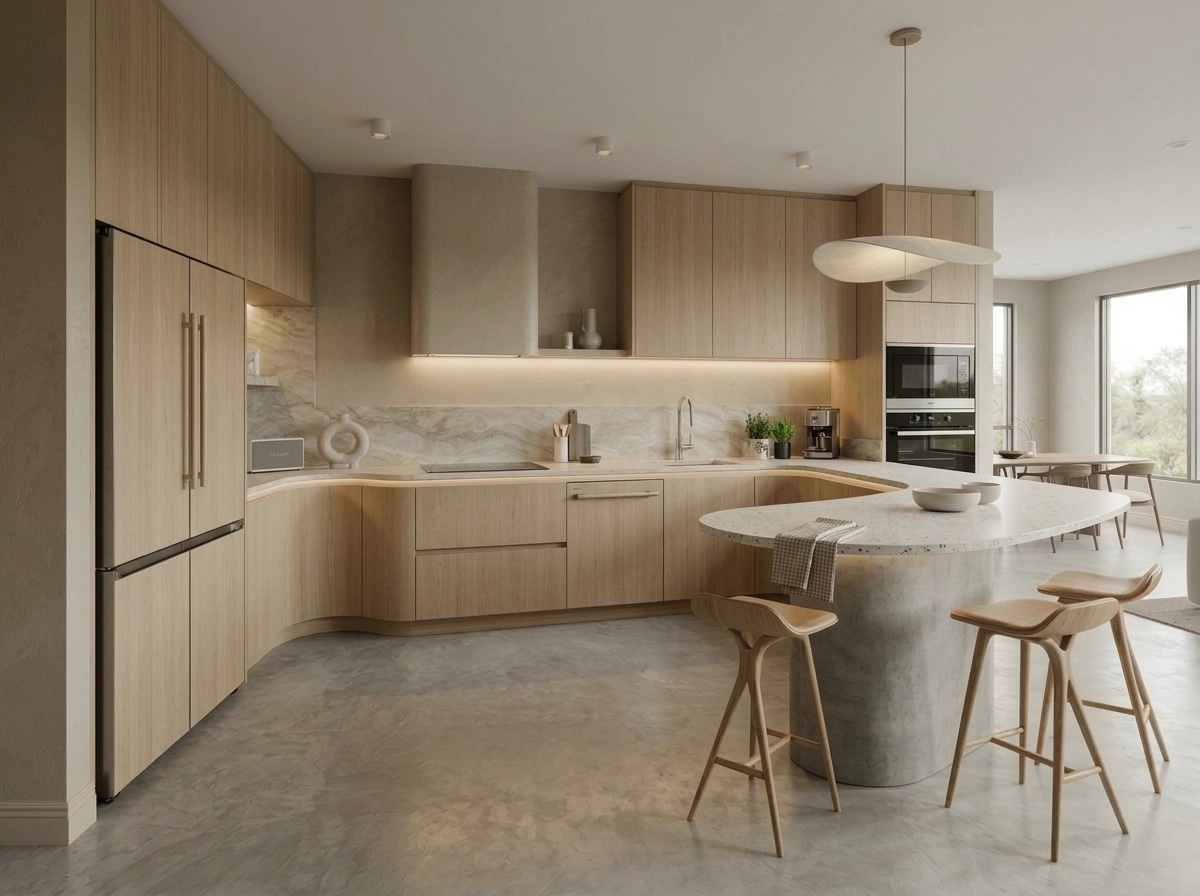 Contemporary Kitchen design — interior photo by GenRoom AI