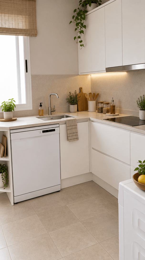 Minimalism Kitchen design — interior photo by GenRoom AI