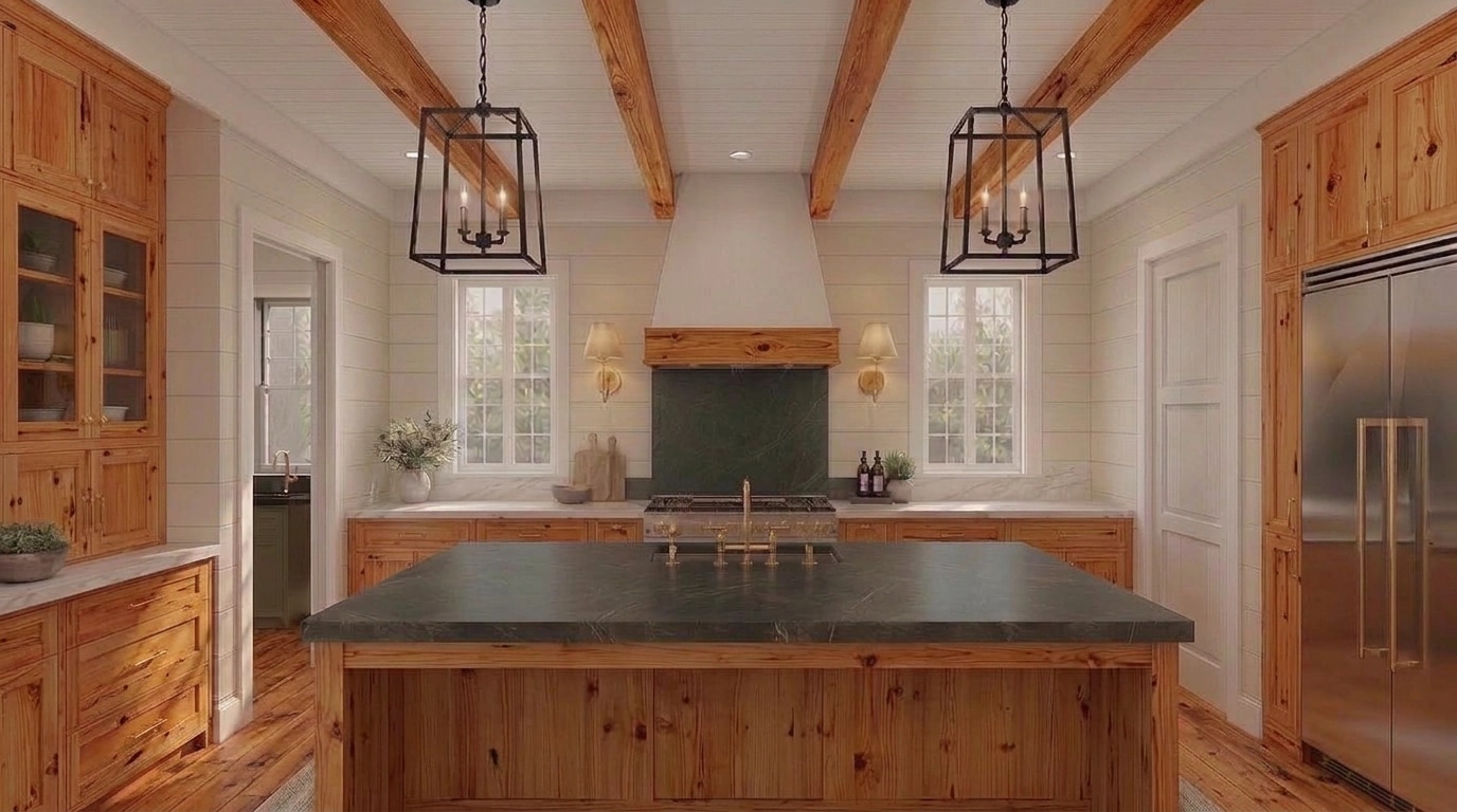 Kitchen interior in no_style style — photo by GenRoom AI