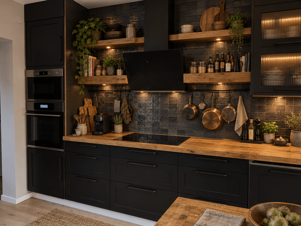 Interior design in Scandinavian style — Kitchen by GenRoom AI