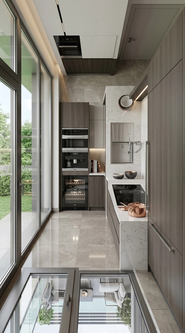 Kitchen interior in Contemporary style — photo by GenRoom AI