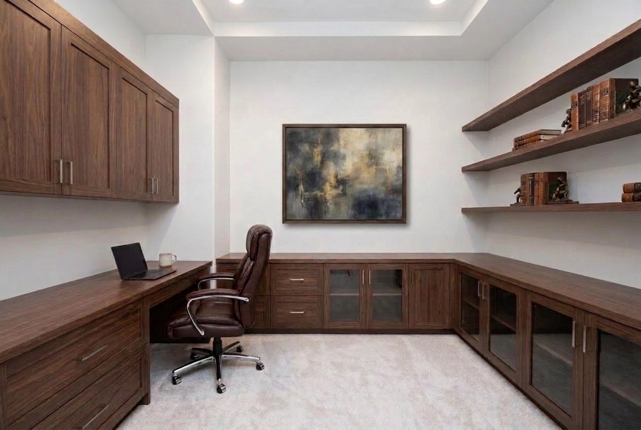 Office interior in no_style style — photo by GenRoom AI