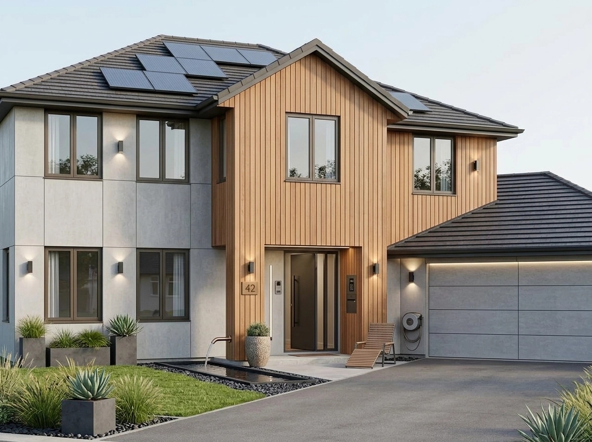 Contemporary Facade Facade design — facade photo by GenRoom AI