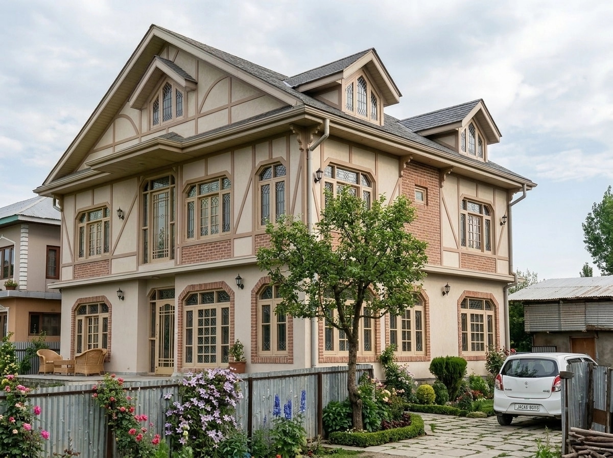 Facade design in Tudor Facade style — Facade by GenRoom AI