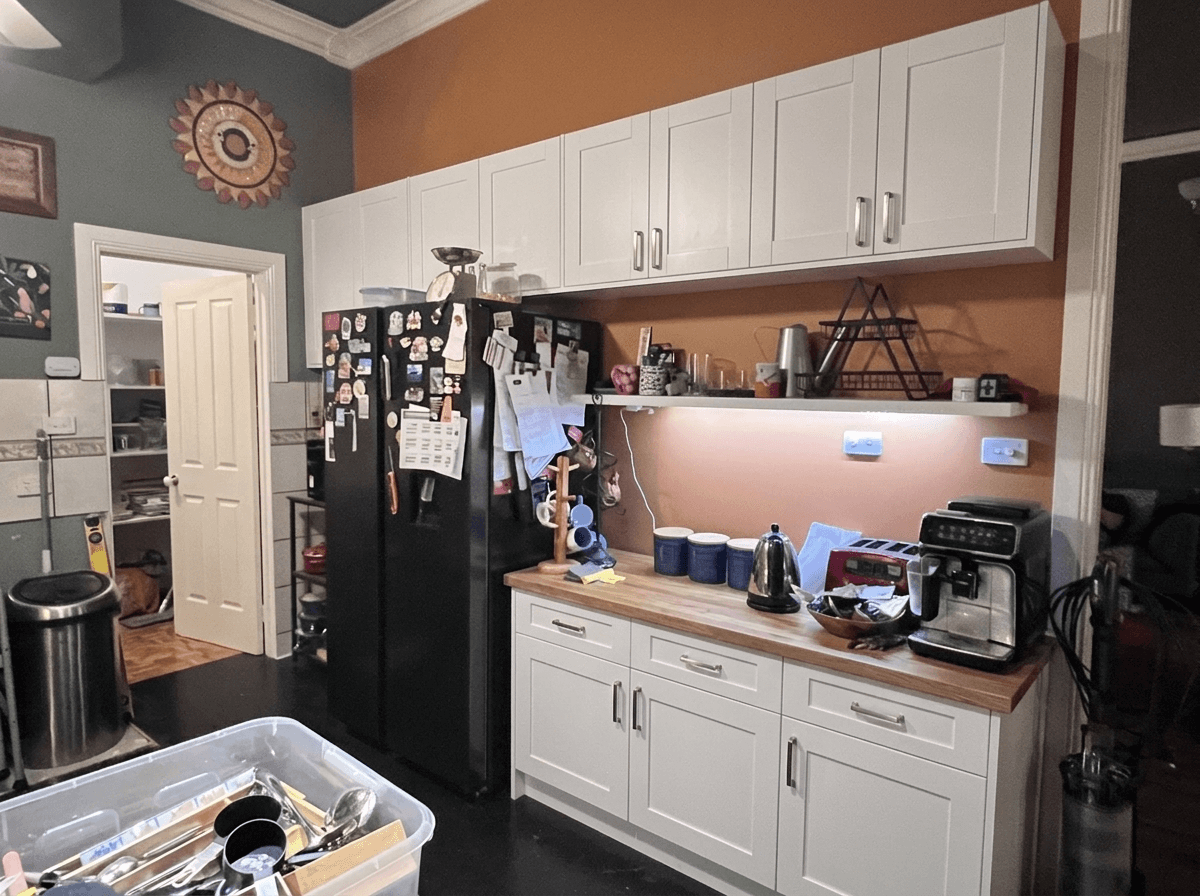 Kitchen interior in no_style style — photo by GenRoom AI
