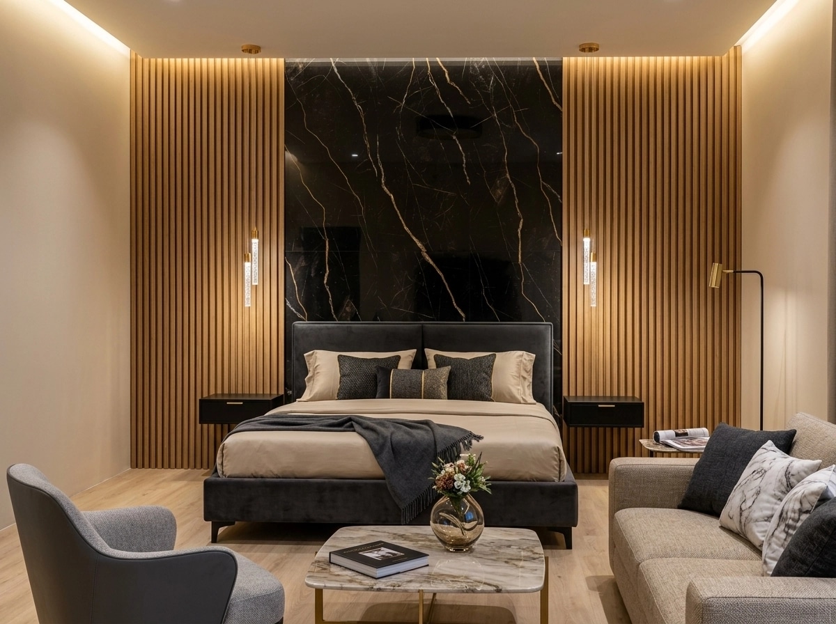 Interior design in Contemporary style — Living Room by GenRoom AI