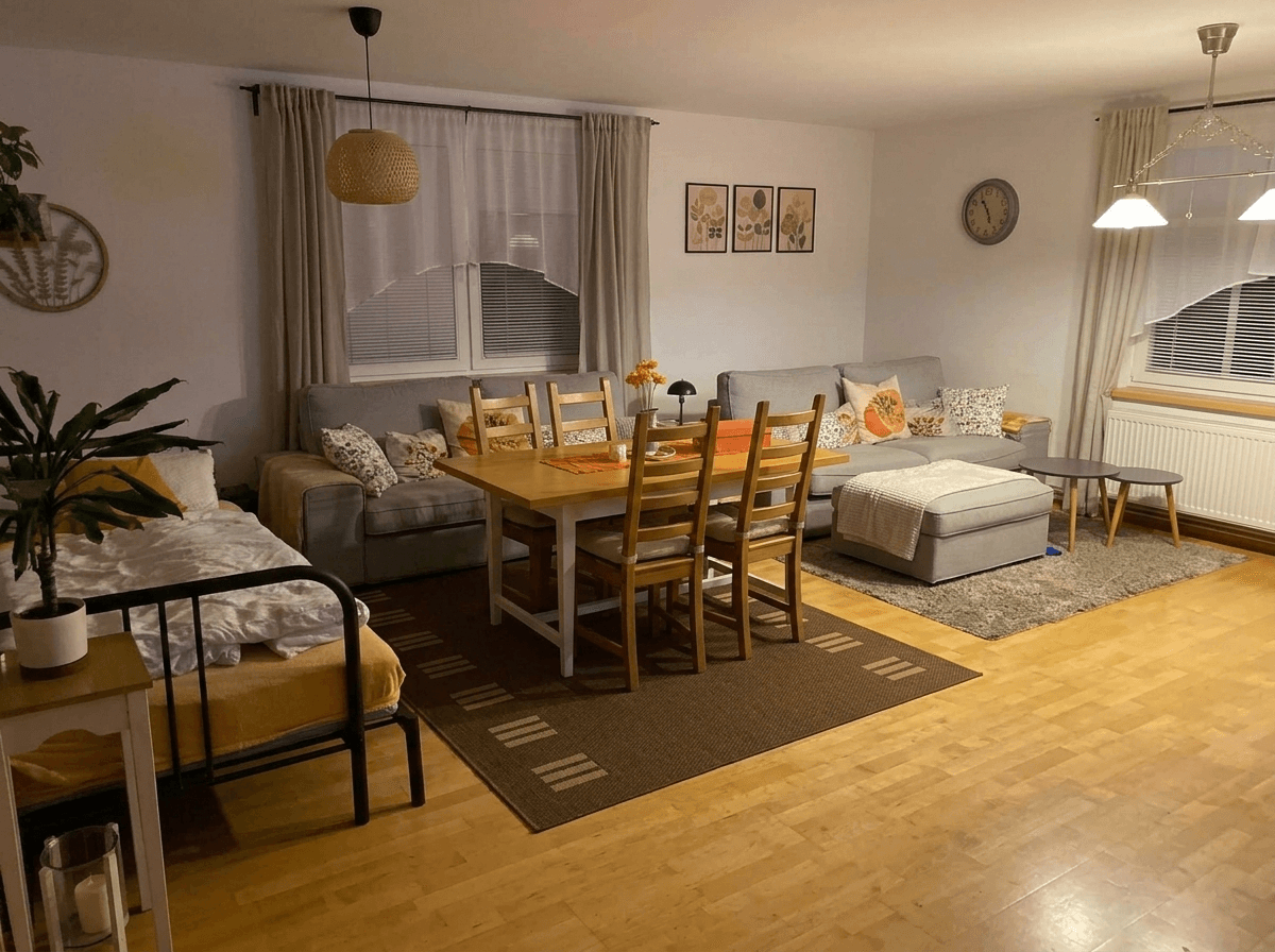 Interior design in Contemporary style — Living Room by GenRoom AI