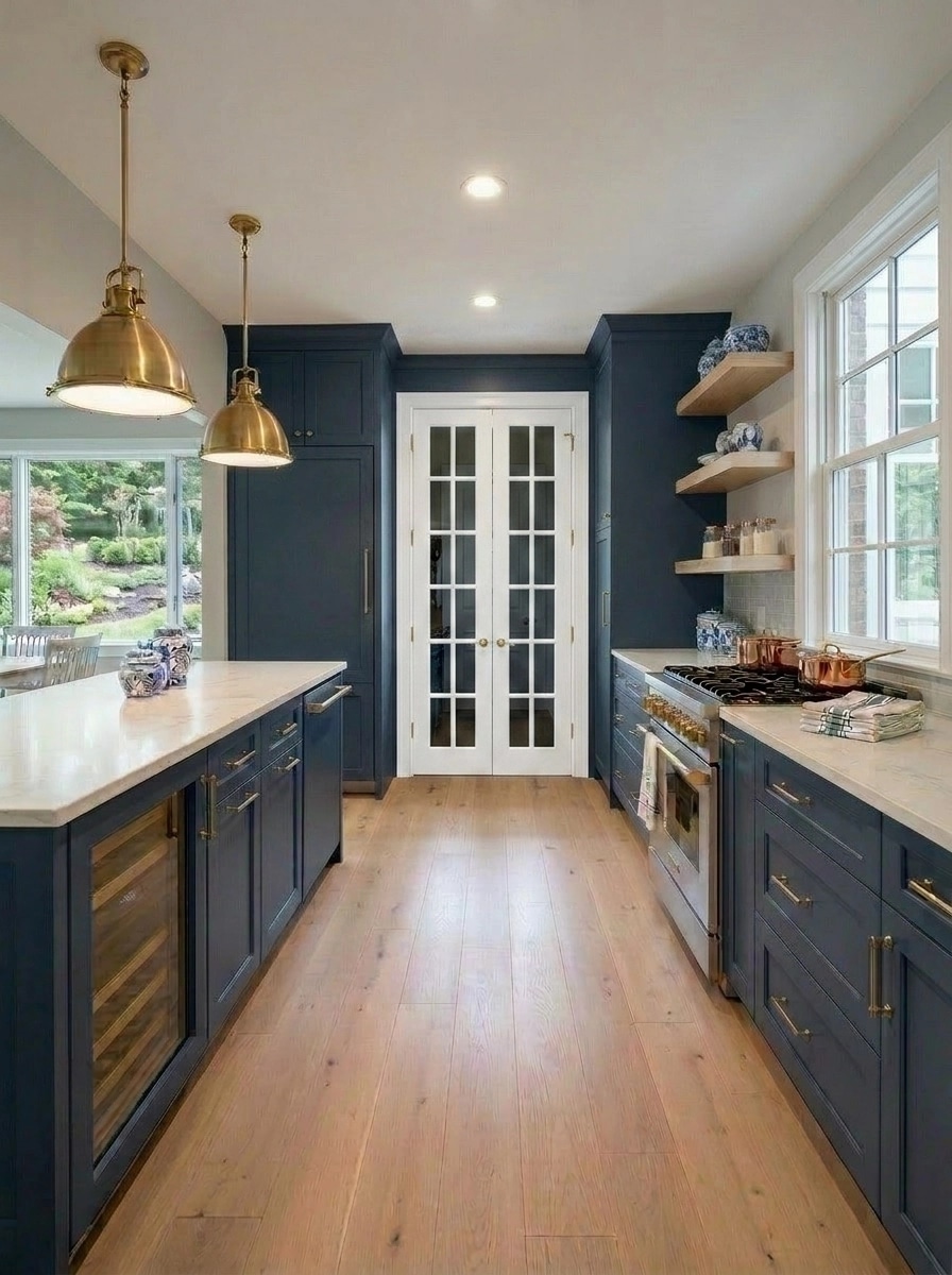 Interior design in Coastal / Hamptons style — Kitchen by GenRoom AI