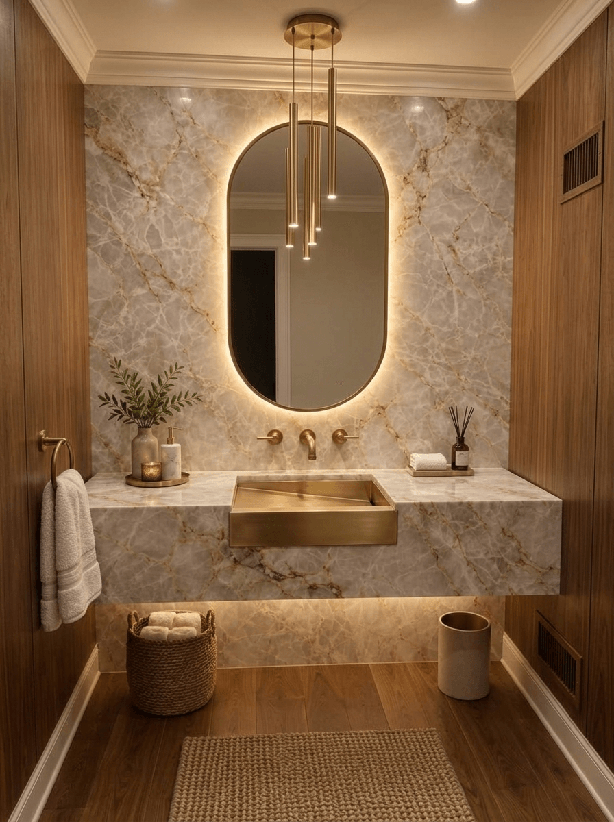 Bathroom interior in no_style style — photo by GenRoom AI