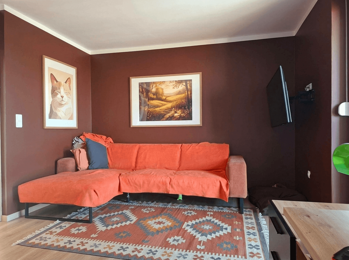 Interior design in Contemporary style — Living Room by GenRoom AI