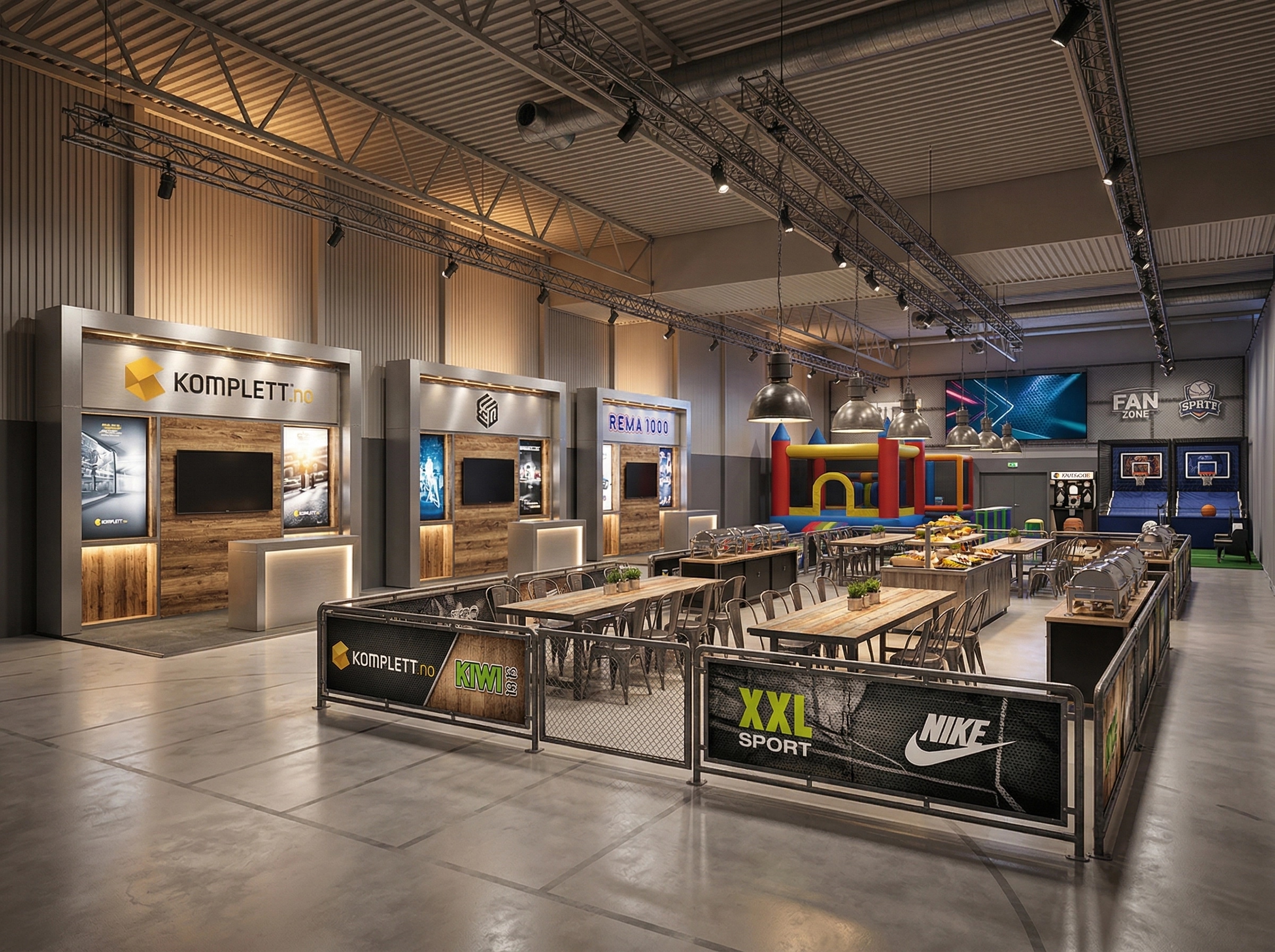 Loft / Industrial Ofis design — interior photo by GenRoom AI