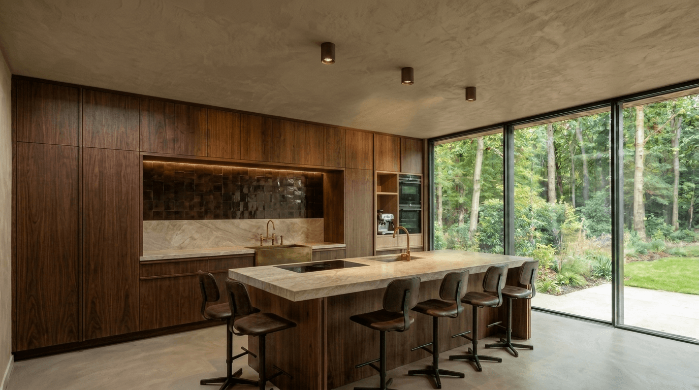 Kitchen interior in no_style style — photo by GenRoom AI