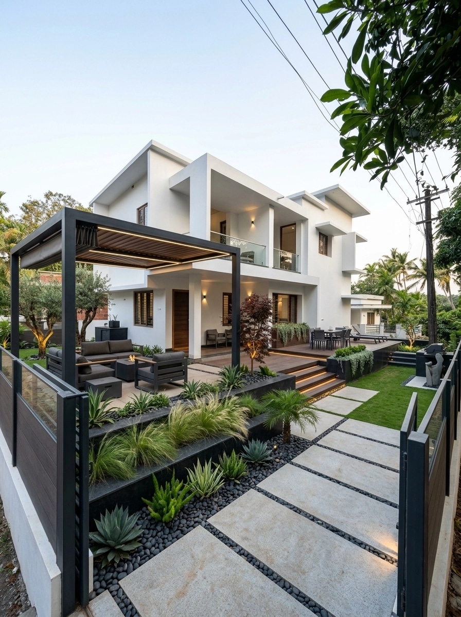 Contemporary Yard Yard design — yard photo by GenRoom AI