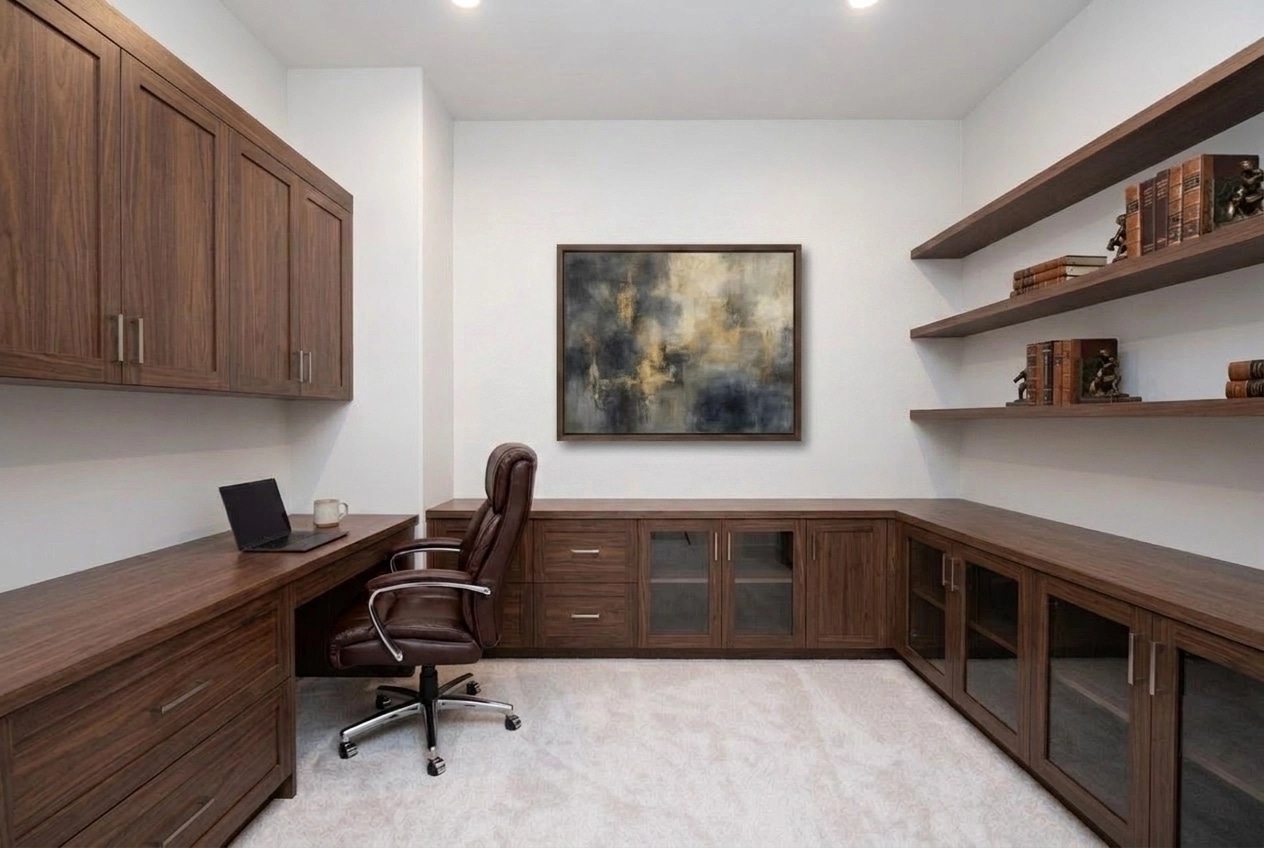Office interior in no_style style — photo by GenRoom AI