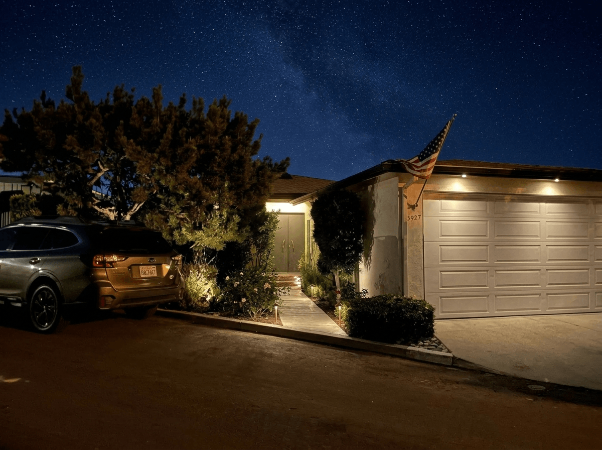 Yard design in no_style style — photo by GenRoom AI