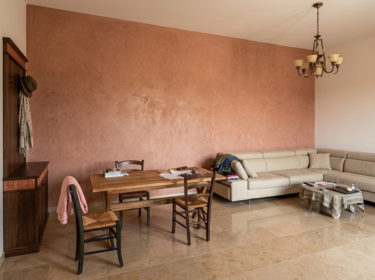 Diseño de interiores en estilo Mediterranean — Pasillo por GenRoom AI