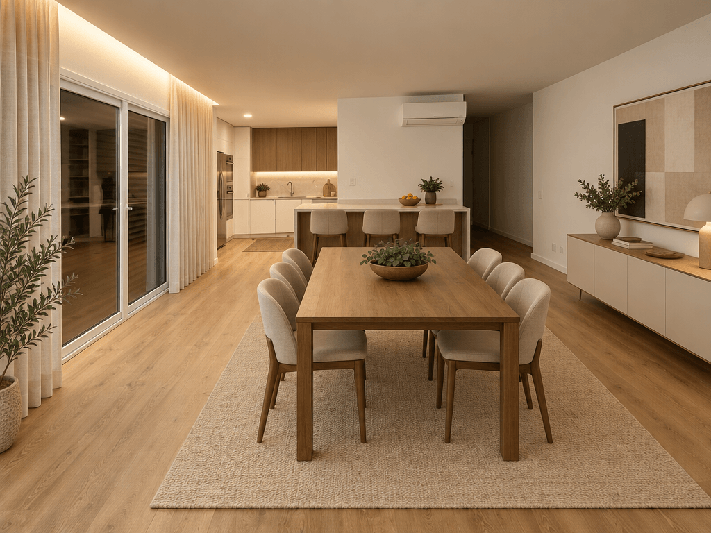 Interior design in Contemporary style — Kitchen by GenRoom AI