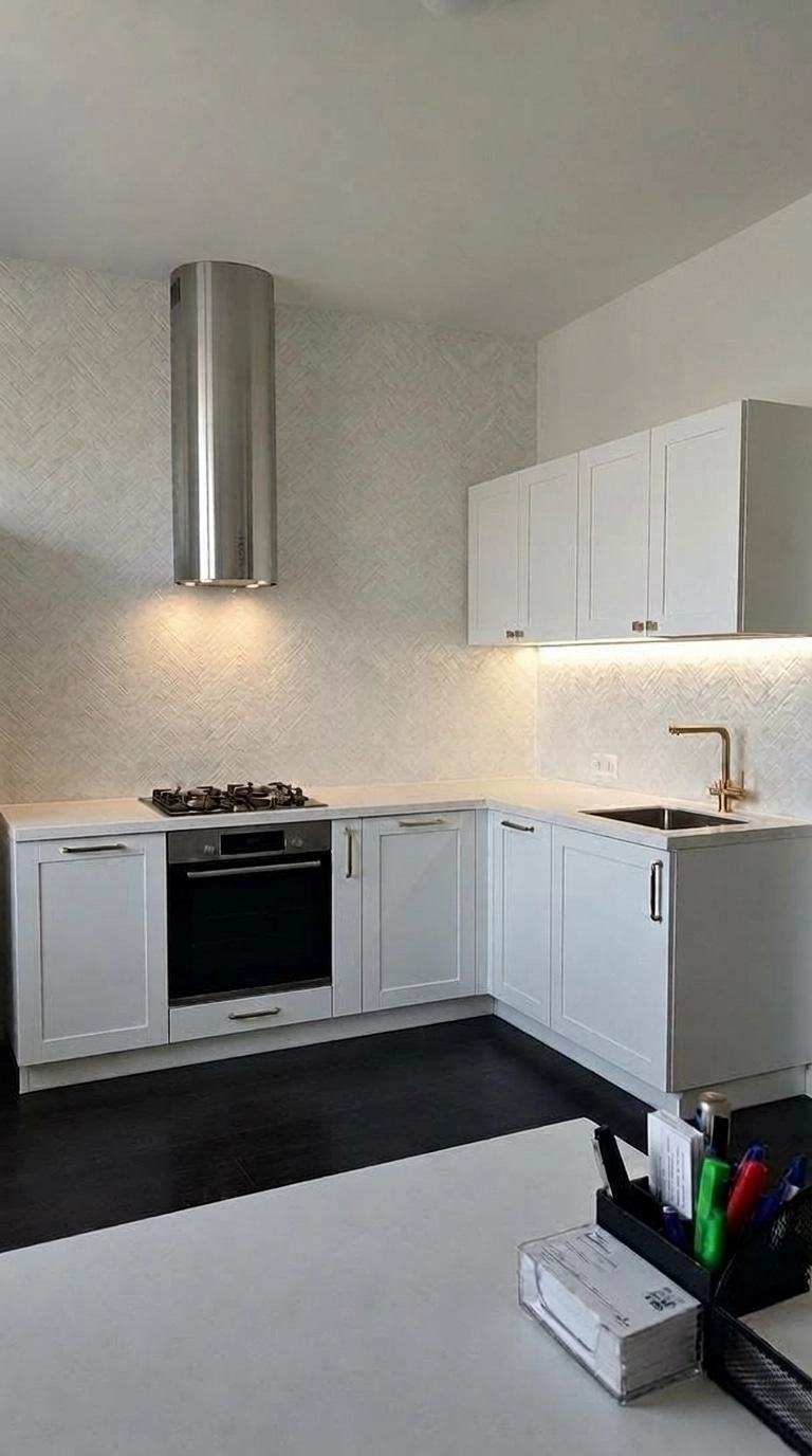 Kitchen interior in no_style style — photo by GenRoom AI