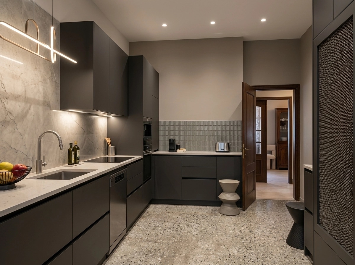 Contemporary Kitchen design — interior photo by GenRoom AI
