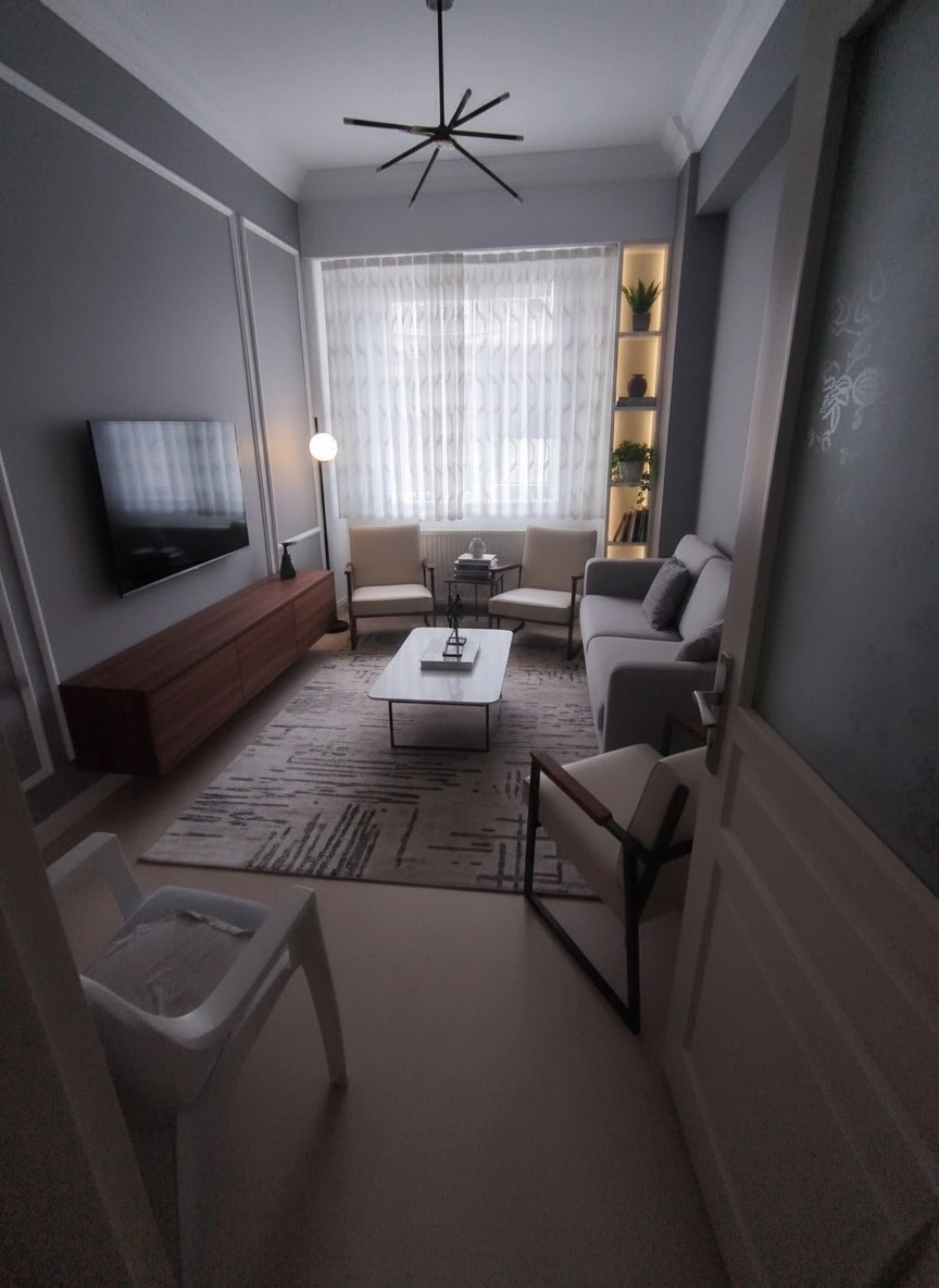 Interior design in Contemporary style — Living Room by GenRoom AI