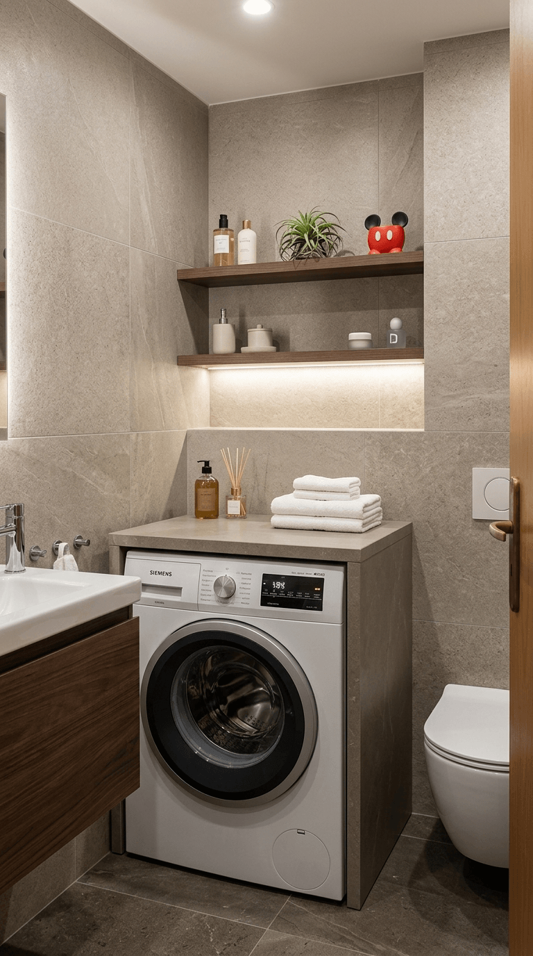 Bathroom interior in no_style style — photo by GenRoom AI