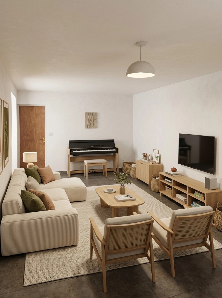 Interior design in Mediterranean style — other by GenRoom AI