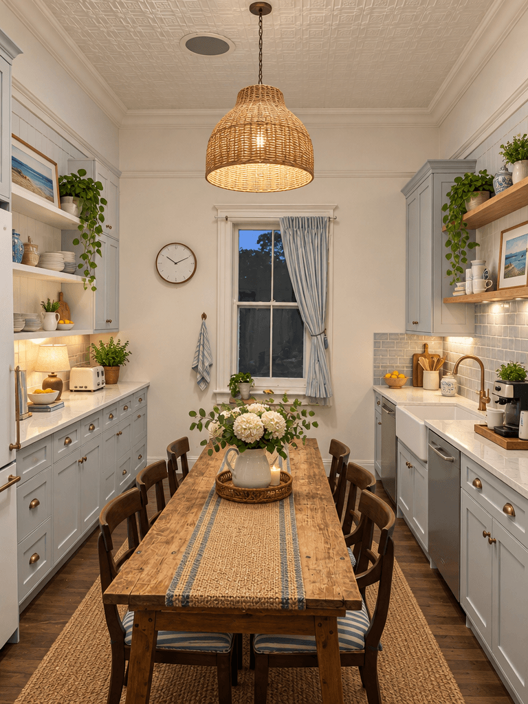 Interior desain di Coastal / Hamptons gaya — Dapur oleh GenRoom AI