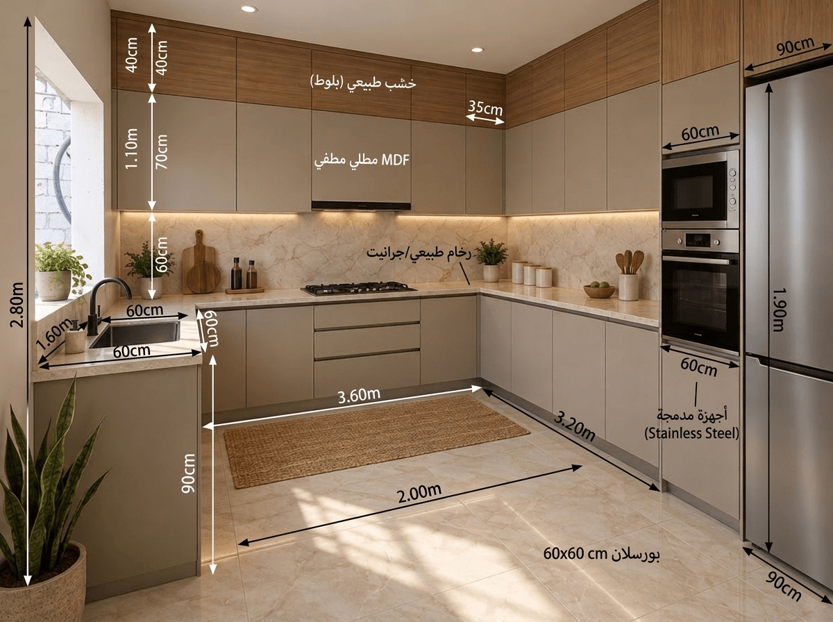 Contemporary Kitchen design — interior photo by GenRoom AI