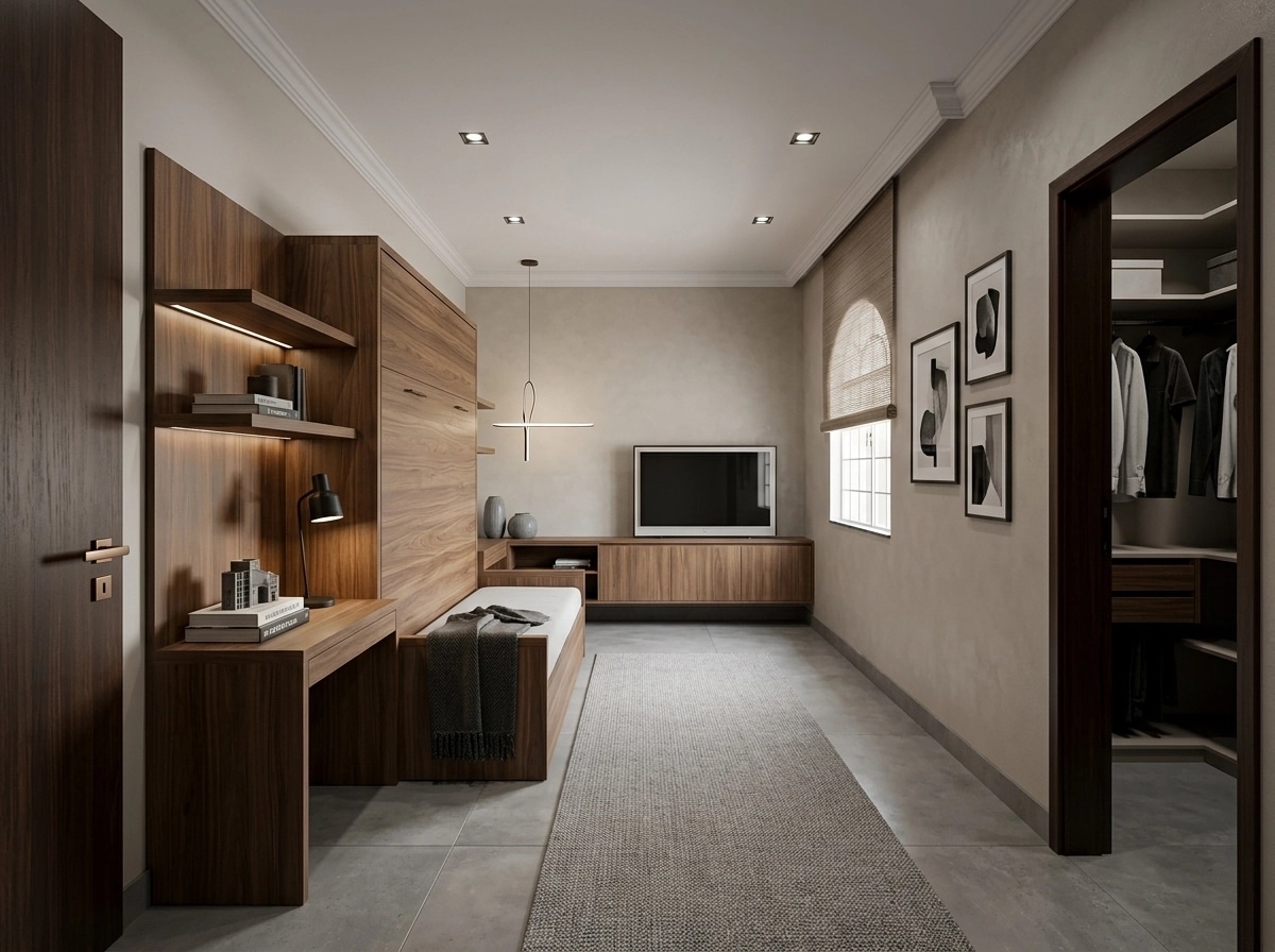 Minimalism Bedroom design — interior photo by GenRoom AI