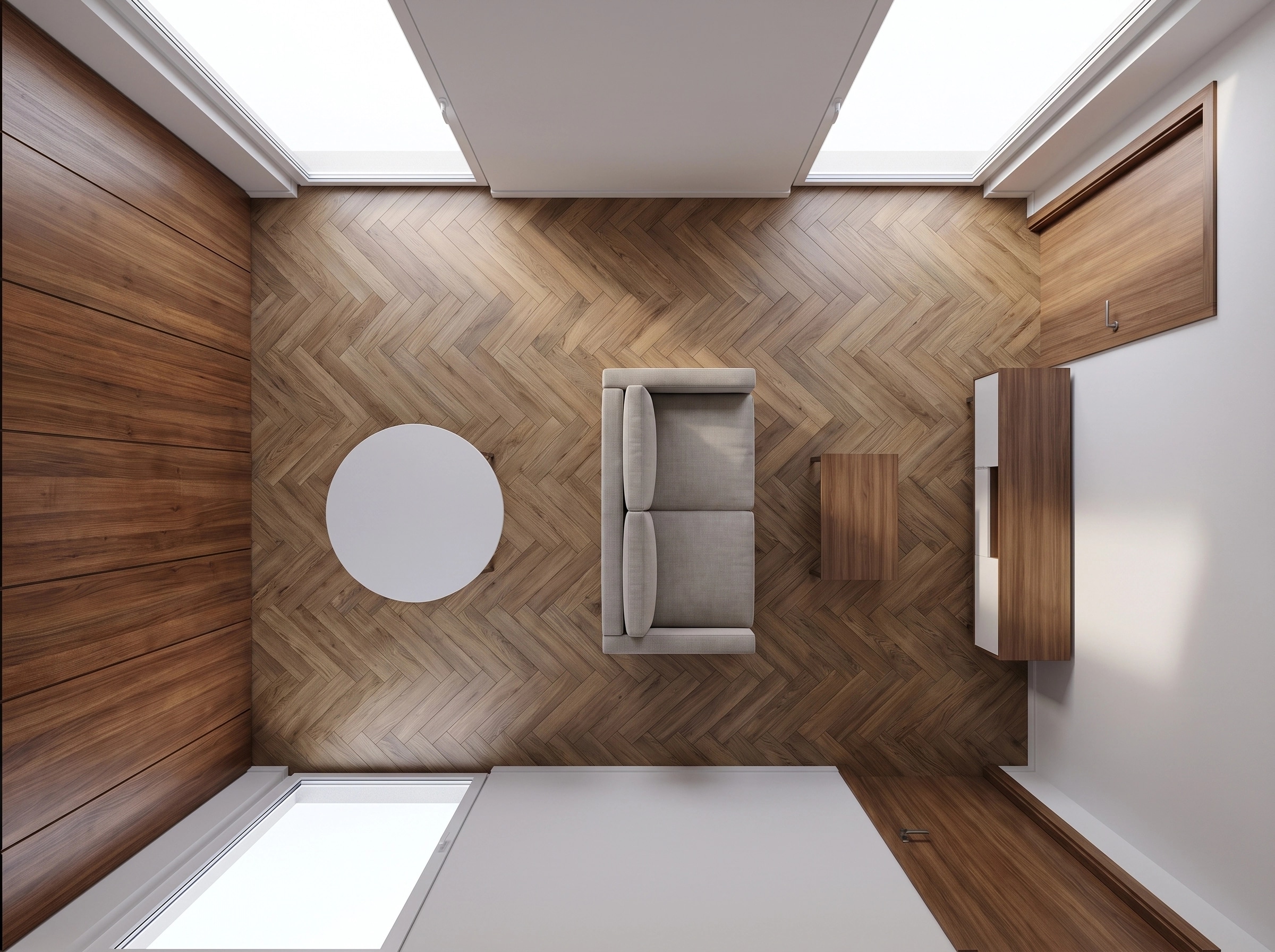 Interior design in Contemporary style — Living Room by GenRoom AI