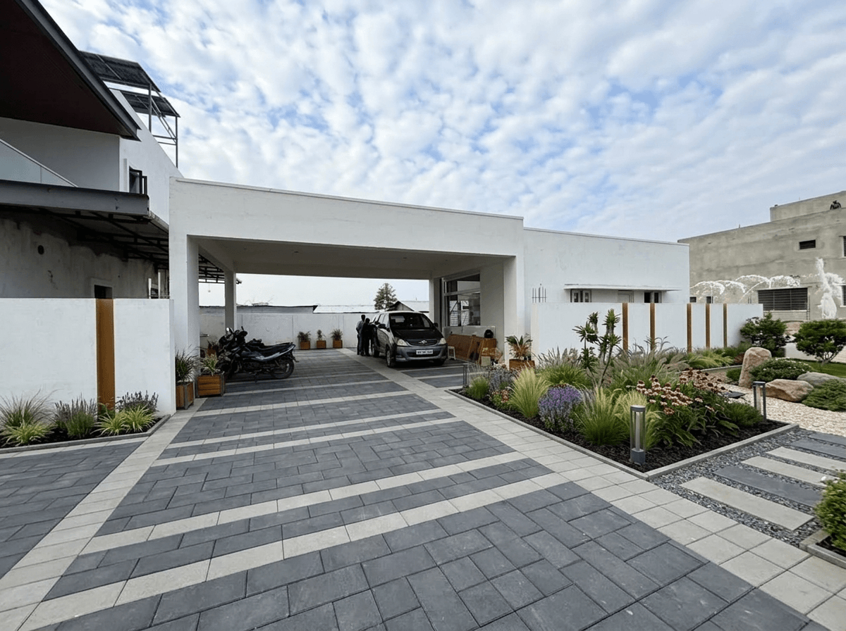 Contemporary Yard Yard design — yard photo by GenRoom AI