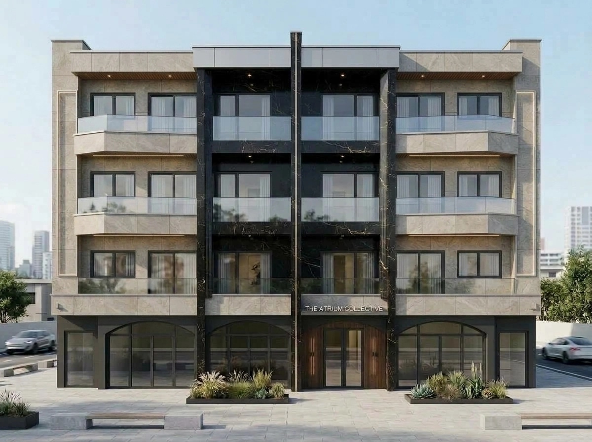 Contemporary Facade Facade design — facade photo by GenRoom AI