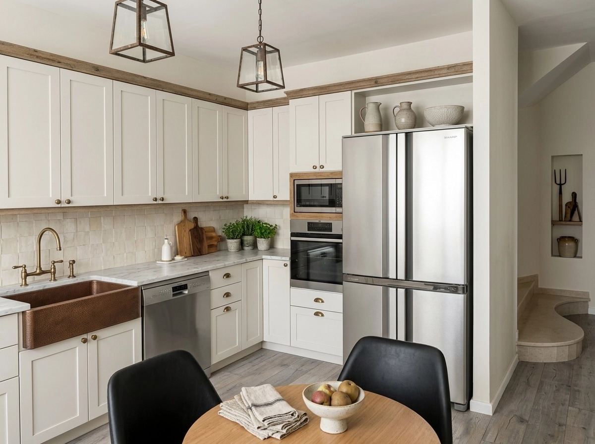 Modern Farmhouse Kitchen design — interior photo by GenRoom AI