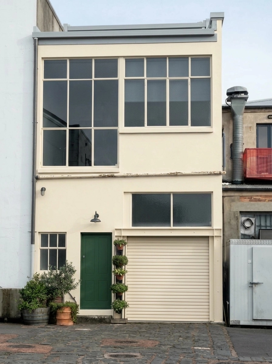 Facade design in Loft Facade style — Facade by GenRoom AI