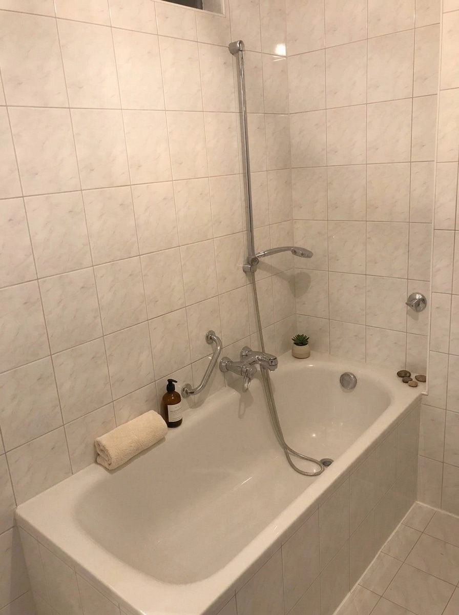 Bathroom interior in no_style style — photo by GenRoom AI