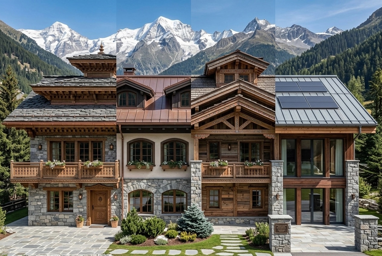 Facade design in Chalet Facade style — Facade by GenRoom AI