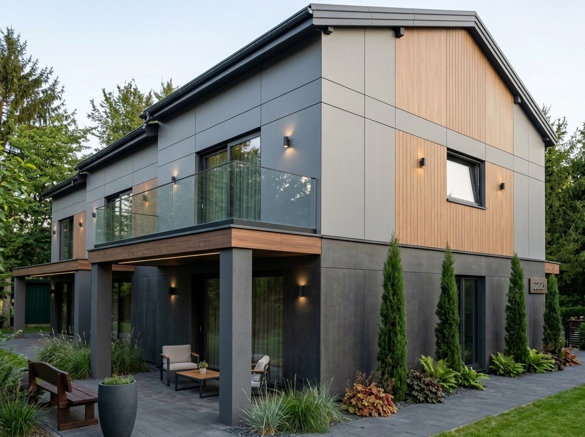Contemporary Facade Facade design — facade photo by GenRoom AI