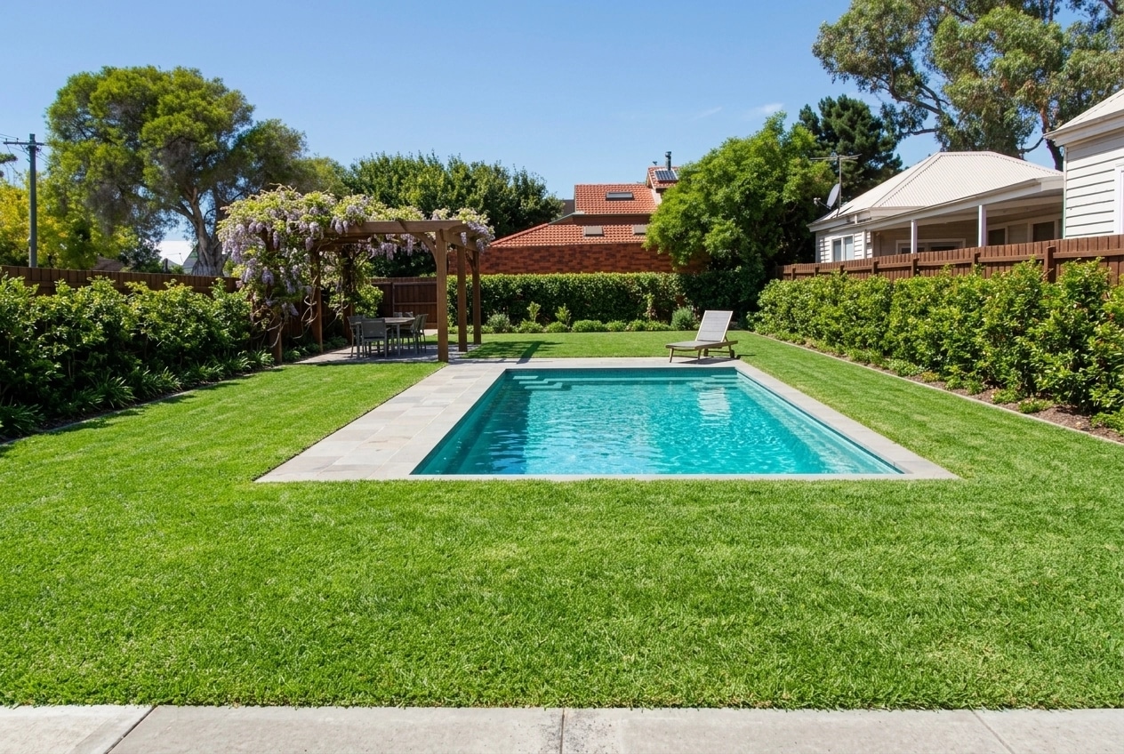 Yard design in no_style style — photo by GenRoom AI